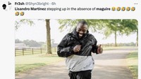 Gara-gara Martinez, MU tetap kebobolan gol bunuh diri meski tanpa kehadiran Harry Maguire. (Foto: Twitter)