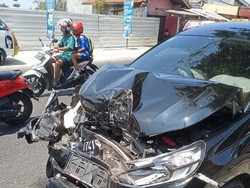 Kadisdikbud Kuningan Alami Kecelakaan, Satu Orang Luka Serius!