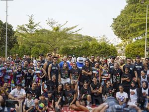 Momen Artis-Atlet Ramaikan Puncak Basketball Meet Up FIBA World Cup 2023