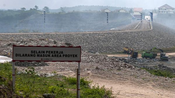 Potret Waduk Karian Penampung 207 Meter Kubik yang Mau Diresmikan Jokowi