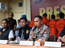 10 Tahanan Kabur di Pekanbaru Ditangkap, 4 Ditembak