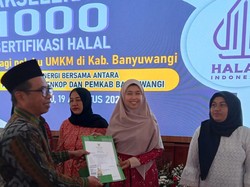 BPJPH Sertifikasi 5.150 UMK di Banyuwangi