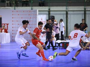 Selebritas Duel Main Bola di All Star Futsal Challenge Selebritas Duel Main Bola di All Star Futsal Challenge
