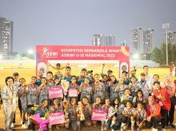 ASBWI Tuntas Gelar Kompetisi U-15 Nasional 2023, Tangsel Juaranya