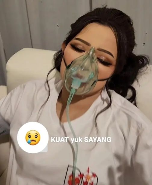 Bella Bonita dilarikan ke RS setelah acara resepsi pernikahan dengan Denny Caknan