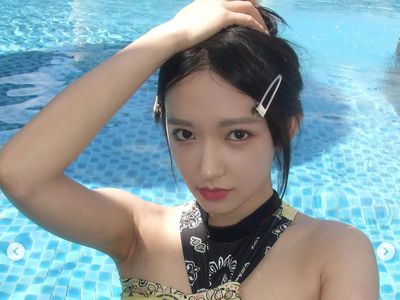 7 Momen Cheng Xiao Liburan di Bali, Digosipkan Selingkuh dengan Tony Leung