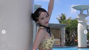 7 Foto Seksi Cheng Xiao di Bali, Digosipkan Jadi Selingkuhan Tony Leung