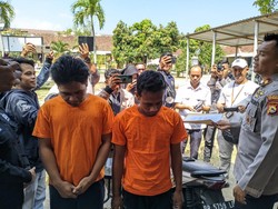 Buron 3 Bulan, Kawanan Begal HP Siswi Dibekuk-Hasil Curian untuk Beli Sabu