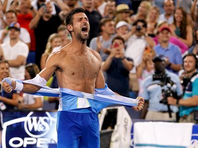 Ekspresi Djokovic Usai Menang Pertarungan Sengit Versus Carlos Alcaraz