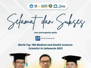 Top! 3 Peneliti Unair Masuk 100 Ilmuwan Terbaik Dunia, Siapa Saja Mereka? Top! 3 Peneliti Unair Masuk 100 Ilmuwan Terbaik Dunia, Siapa Saja Mereka?