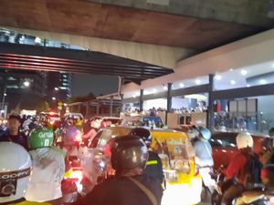 Banyak Jemaah ke Istiqlal untuk Tablig Akbar, Lalin Macet hingga Monas Banyak Jemaah ke Istiqlal untuk Tablig Akbar, Lalin Macet hingga Monas