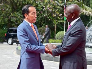 Istana Ungkap Cerita di Balik Momen Tertawa Jokowi dan Presiden Kenya