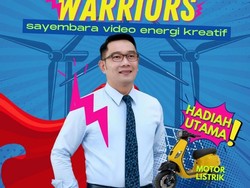 Mau Motor Listrik, Yuk Ikutan Jabar Energy Warriors 2023