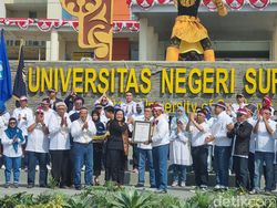 Unesa Cetak Rekor MURI Deklarasi Anti Narkoba-Perundungan Terbanyak