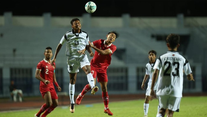 Timnas Indonesia mengelahkan Timor Leste 1-0 di Piala AFF U-23.