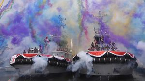 TNI AL Resmikan 2 Kapal Harbour Tug