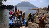 Proyek Dermaga Mangkrak di Pulau Hiri Bikin Keselamatan Penumpang Terancam