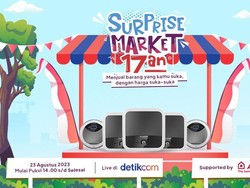 Mau Beli Motor-HP dengan Harga Suka-suka? Yuk Ikut Surprise Market 17an