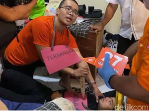 Reka Ulang Altaf Bunuh Mahasiswa UI, Jejalkan Jari ke Mulut Korban