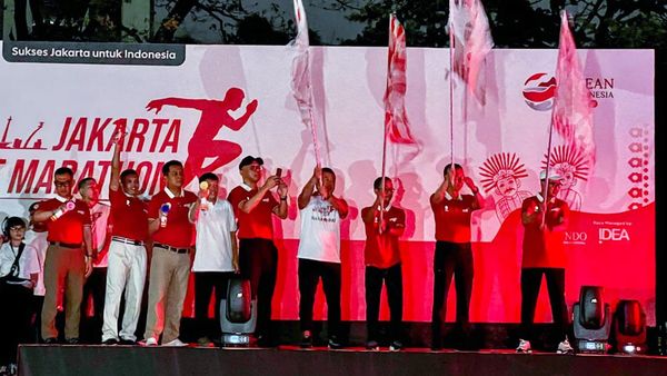 Bank DKI Turut Berperan Pada Jakarta Half Marathon 2023