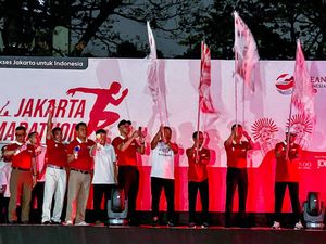 Bank DKI Turut Berperan Pada Jakarta Half Marathon 2023