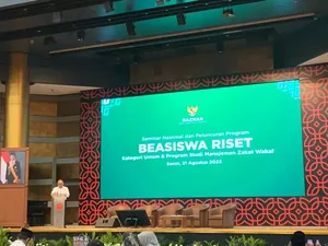 Didukung BRIN, Baznas Sediakan Beasiswa Riset untuk Mahasiswa S1-S3