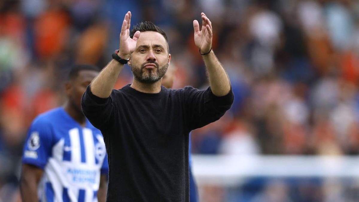 Roberto De Zerbi. Foto: Action Images via Reuters/ANDREW BOYERS