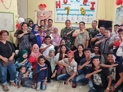 Kunjungi Warga Pasca Heboh Anggota Selisih Paham, Danlanud SMH Minta Maaf