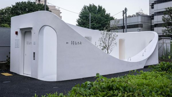 Desain Toilet Umum di Jepang Nggak Biasa, Jadi Bikin Betah