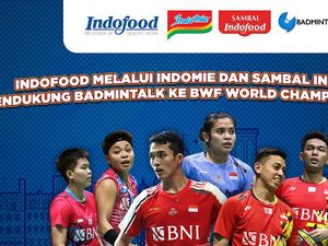 Kolaborasi Dukungan Indofood-Badmintalk buat BWF World Championships 2023 Kolaborasi Dukungan Indofood-Badmintalk buat BWF World Championships 2023