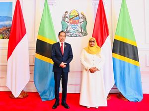 Bertemu Presiden Tanzania, Jokowi Minta Dunia Dengarkan Suara Global South