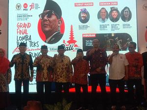 PKS Gelar Lomba Baca Teks Proklamasi Mirip Bung Karno di Bali
