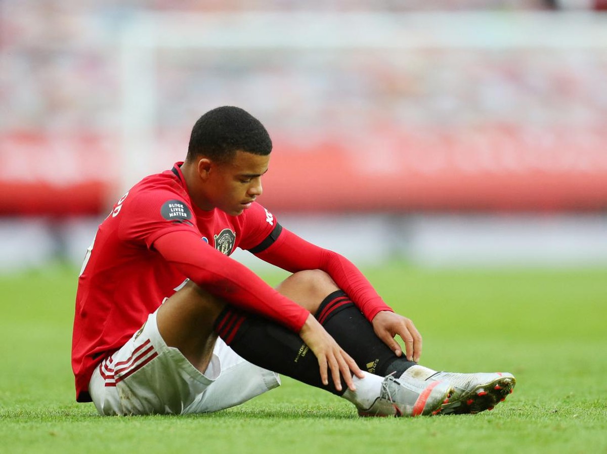 Mason Greenwood saat membela MU tahun 2020. Foto: Pool via REUTERS/XXSTRINGERXX xxxxx
