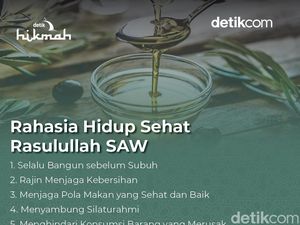 Infografis: Rahasia Hidup Sehat Rasulullah SAW Infografis: Rahasia Hidup Sehat Rasulullah SAW