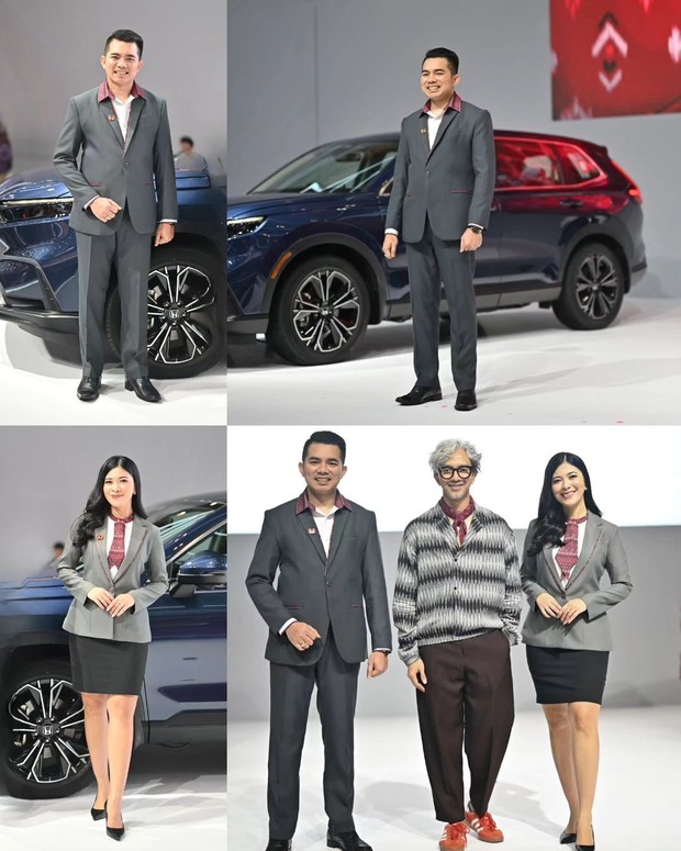 Seragam Wiraniaga Honda rancangan Didiet Maulana