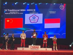 MMA Indonesia Sabet 1 Perak dan 3 Perunggu di Kejuaraan Asia MMA Indonesia Sabet 1 Perak dan 3 Perunggu di Kejuaraan Asia