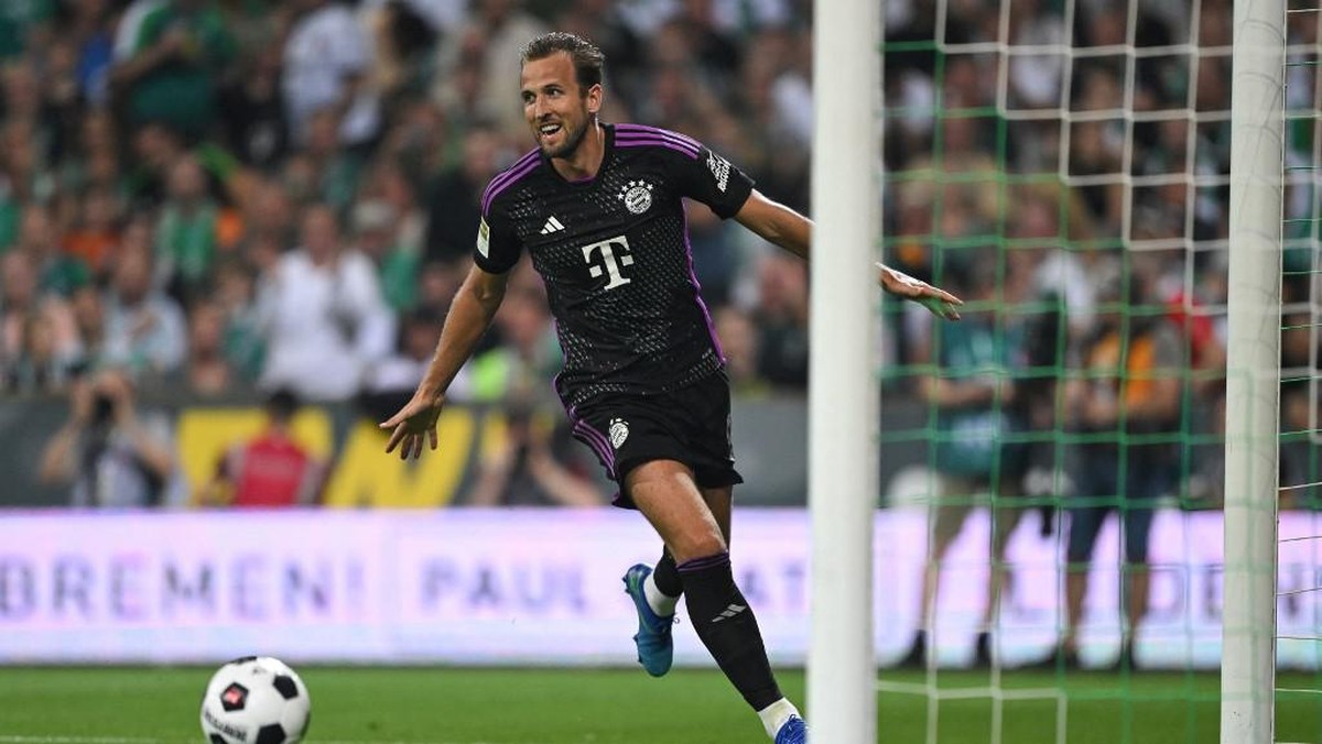 Harry Kane tak diistimewakan di Bayern Munich. (Foto: AFP/INA FASSBENDER)