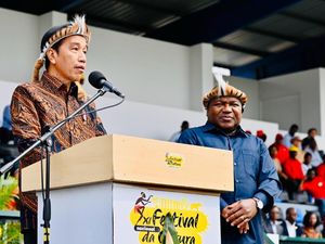 Jokowi Ajak Warga Mozambik Gunakan Keragaman Budaya untuk Perkuat Kerja Sama Jokowi Ajak Warga Mozambik Gunakan Keragaman Budaya untuk Perkuat Kerja Sama