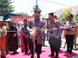 Kapolda Papua Resmikan Mako Satpolairud Polres Sarmi