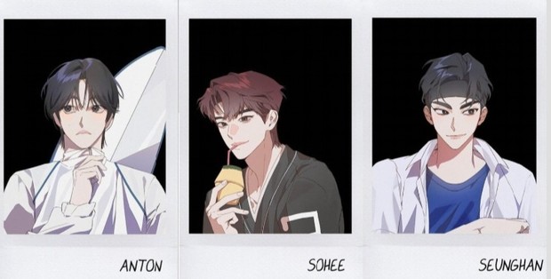 Foto karakter ilustrasi anggata riize