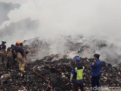 DLH Jabar Tambah Metode Baru Penanganan Kebakaran TPA Sarimukti