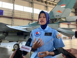 Letda Silvia, Satu-satunya Perwira Wanita Teknisi Jet Tempur Lanud Iswahjudi