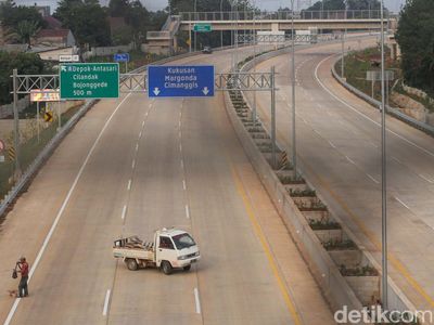 Menanti Pengoperasian Penuh Tol Cijago Ruas Limo-Krukut