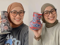 Ngebatik di Vas, Cara Selebgram Tiranissya Rayakan HUT ke-78 RI