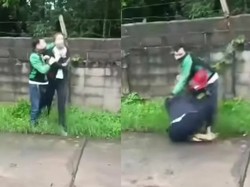 Tragis! Gegara Komplain, Wanita Ini Diserang Pengemudi Ojol