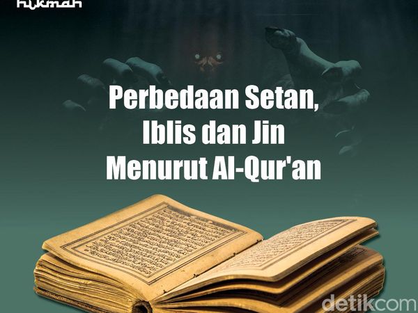 Infografis: Perbedaan Setan, Iblis dan Jin Menurut Al-Quran