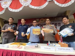 Polisi Gagalkan Peredaran Sabu-Ganja Senilai Rp 3 M di Depok