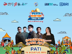 Pawai Budaya-Konser Musik bakal Meriahkan Pesta Rakyat Simpedes Pati