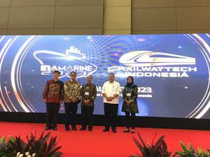 Resmi Dibuka! Pameran INAMARINE 2023 Genjot Sektor Maritim & Kereta Api