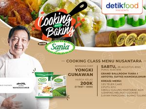 Sania Baking Class : Rahasia Bikin Cake Es Teler dan Cake Martabak Ada di Sini!
